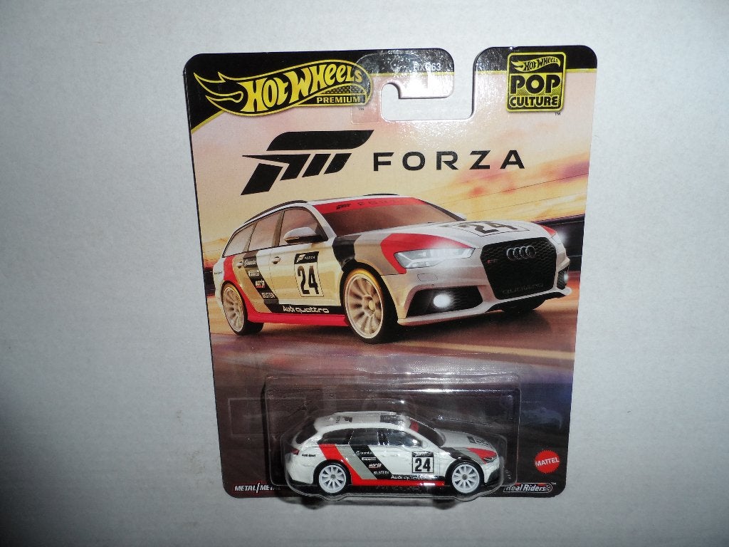 Hot Wheels Premium - '17 Audi RS 6 Avant - Forza - 1:64, Ophalen of Verzenden, Nieuw, Auto