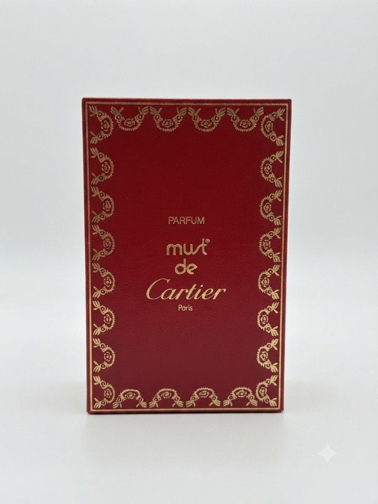 Vintage 1981 Must de Cartier pure parfum 7,5 ml, Sieraden, Tassen en Uiterlijk, Uiterlijk | Parfum, Verzenden, Nieuw