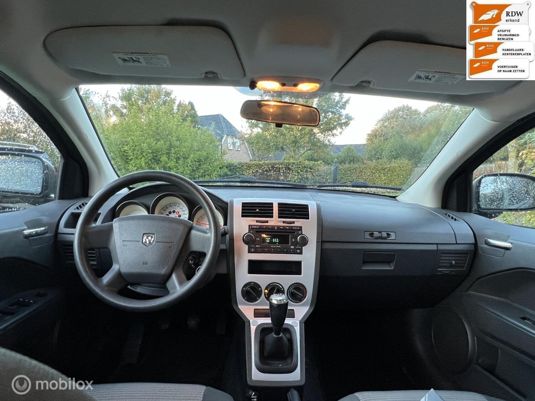 Dodge Caliber 1.8 SXT bj 2008 Tekst goed lezen!, Auto's, Voorwielaandrijving, 450 kg, Gebruikt, 1295 kg
