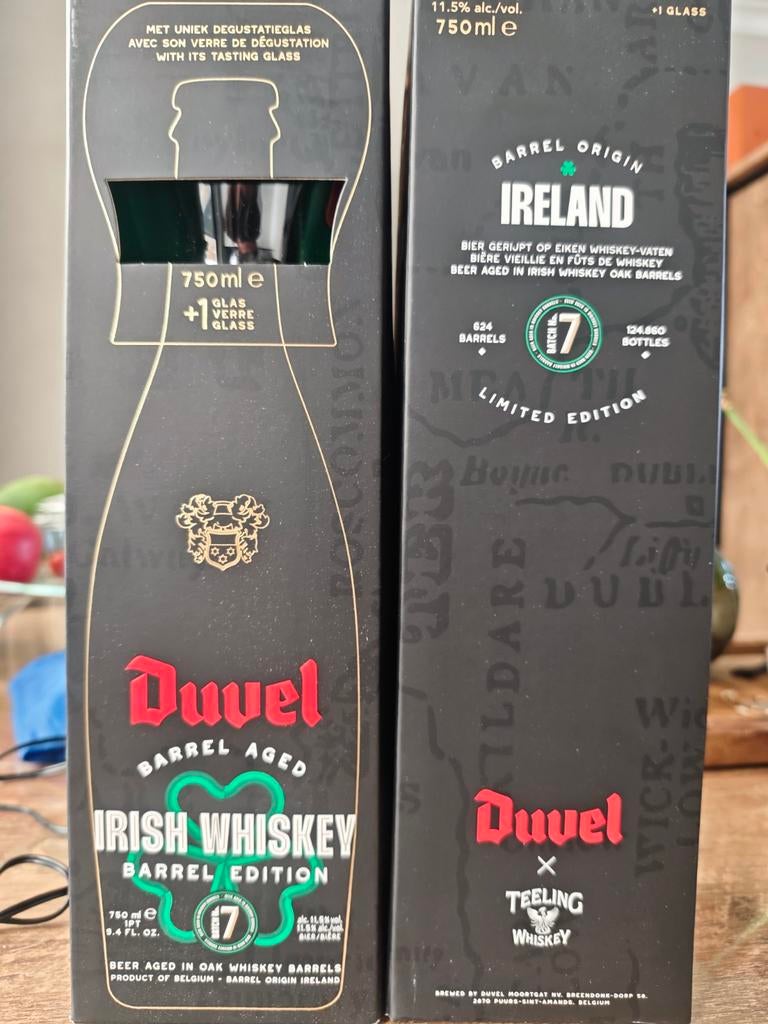 Duvel barrel aged 7 Irish whiskey, Verzamelen, Ophalen of Verzenden, Nieuw, Glas of Glazen, Duvel