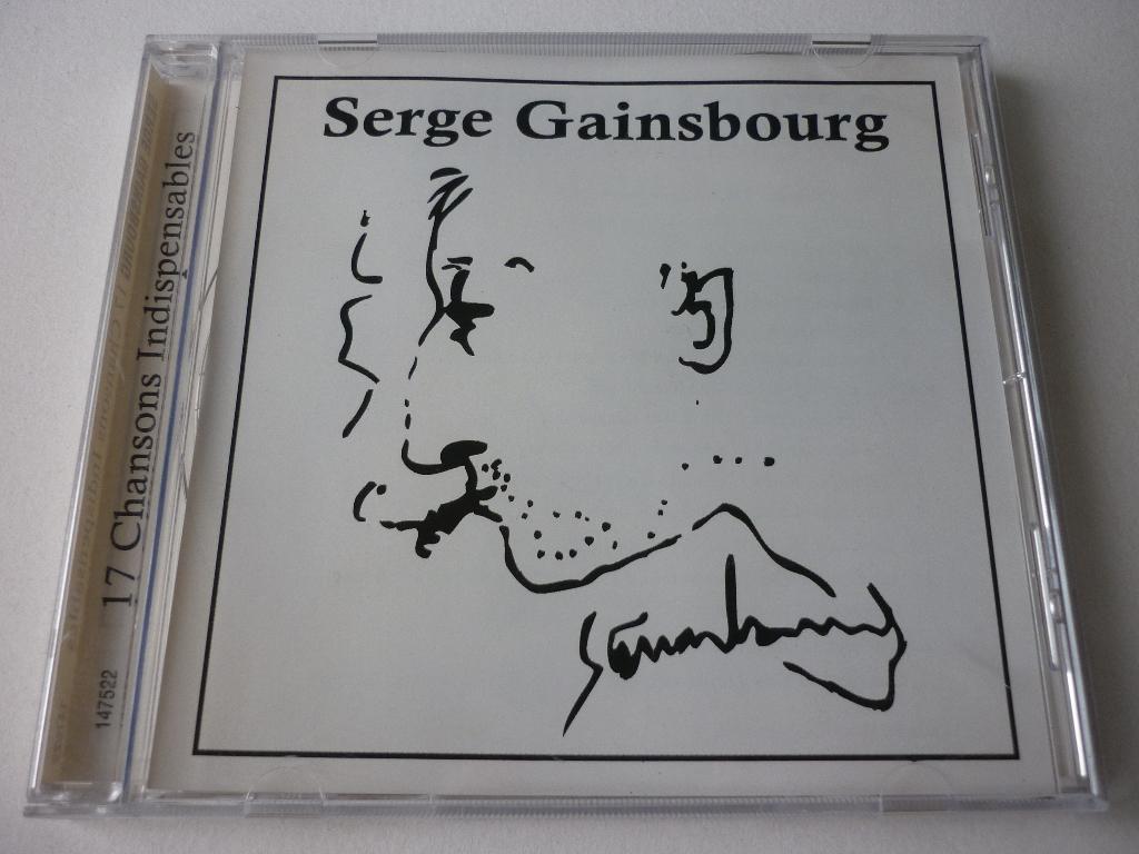 Serge Gainsbourg – 17 Chansons Indispensables, Cd's en Dvd's, Ophalen of Verzenden, 1960 tot 1980, Gebruikt, Jazz