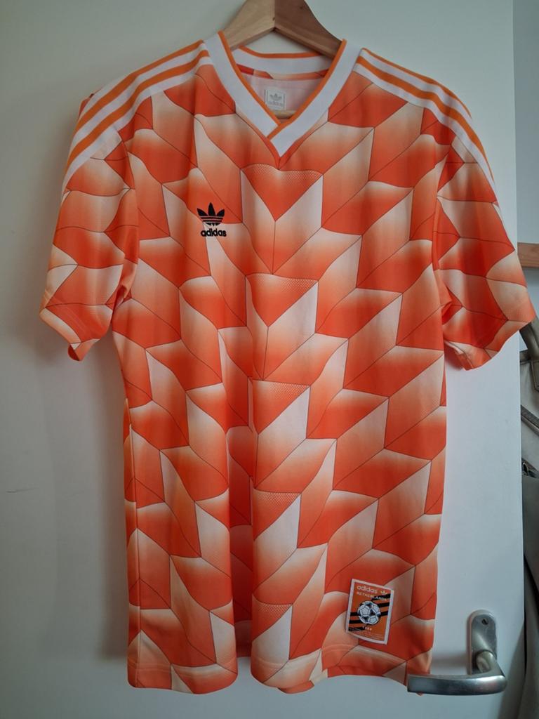 Nederlands elftal shirt knvb Adidas ek 1988 88 retro echt, Ophalen of Verzenden, Maat 48/50 (M)