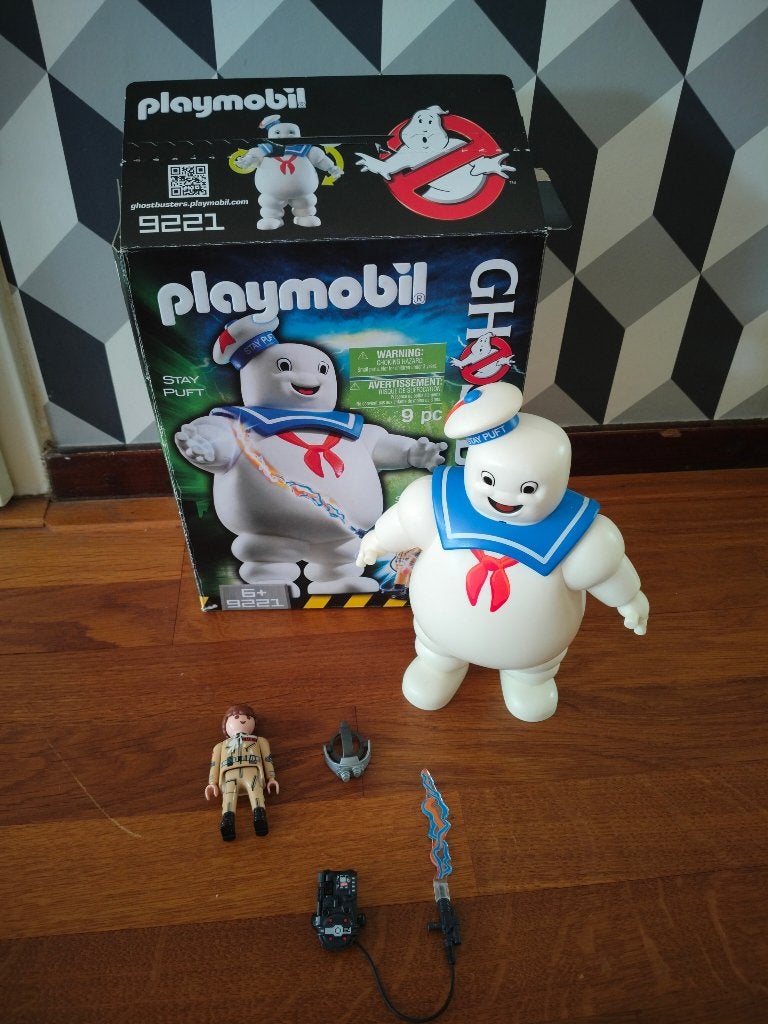 Playmobil 9221 Ghostbusters Stay puft marshmallow man, Ophalen, Zo goed als nieuw
