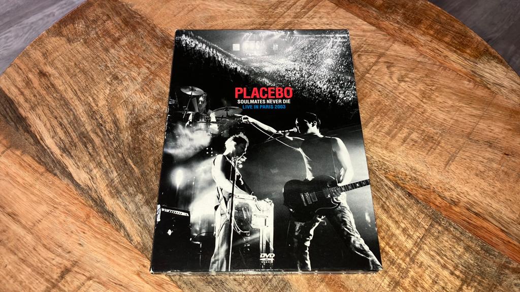 Placebo Soulmates Never Die - Live in Paris 2003  dvd, Alle leeftijden, Ophalen of Verzenden, Zo goed als nieuw