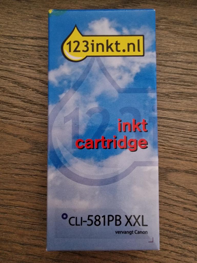 Canon CLI-581PB XXL, Ophalen of Verzenden, Nieuw, Cartridge, 123inkt.nl (vervangt HP/Canon)