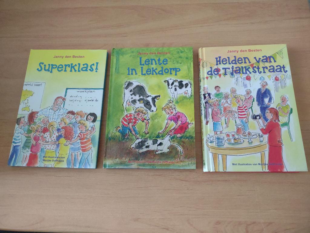 Vier delen Jens en Jolien (1,5,6 en 10)-Janny den Besten, Ophalen of Verzenden, Gelezen, Non-fictie