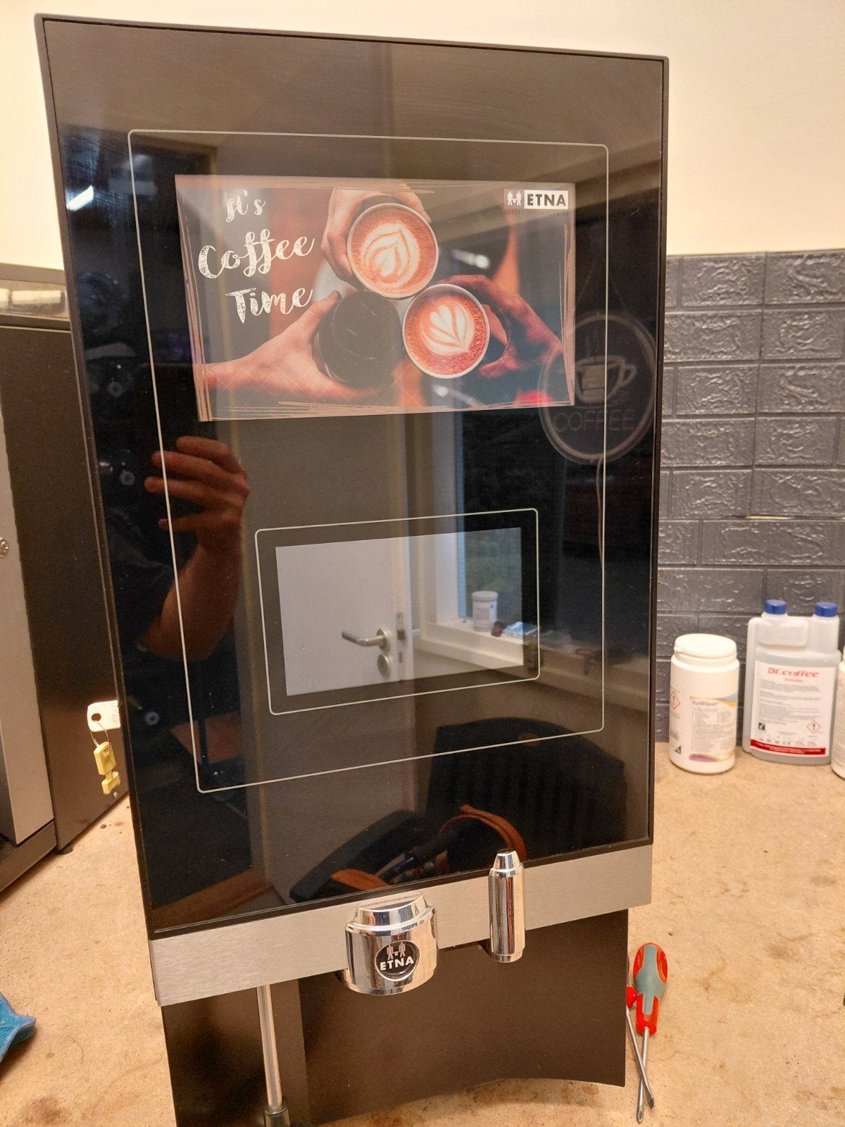Etna Freshbrew Koffiemachine - Perfect voor kantoor/horeca, Gebruikt, 10 kopjes of meer, Koffiemachine, Gemalen koffie