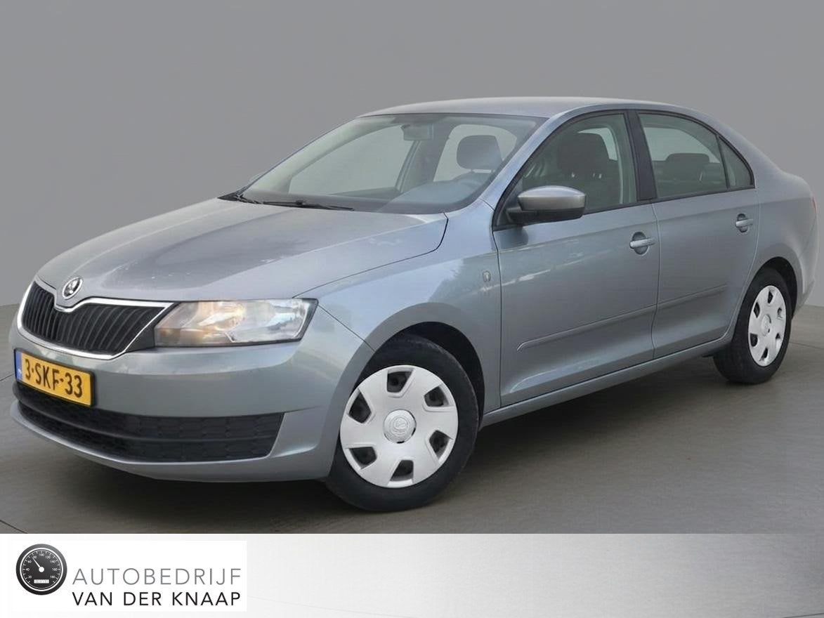 Skoda Rapid 1.4 TSI Greentech Elegance | Airco | Cruise | St, Auto's, Euro 5, Stof, Gebruikt, 4 cilinders
