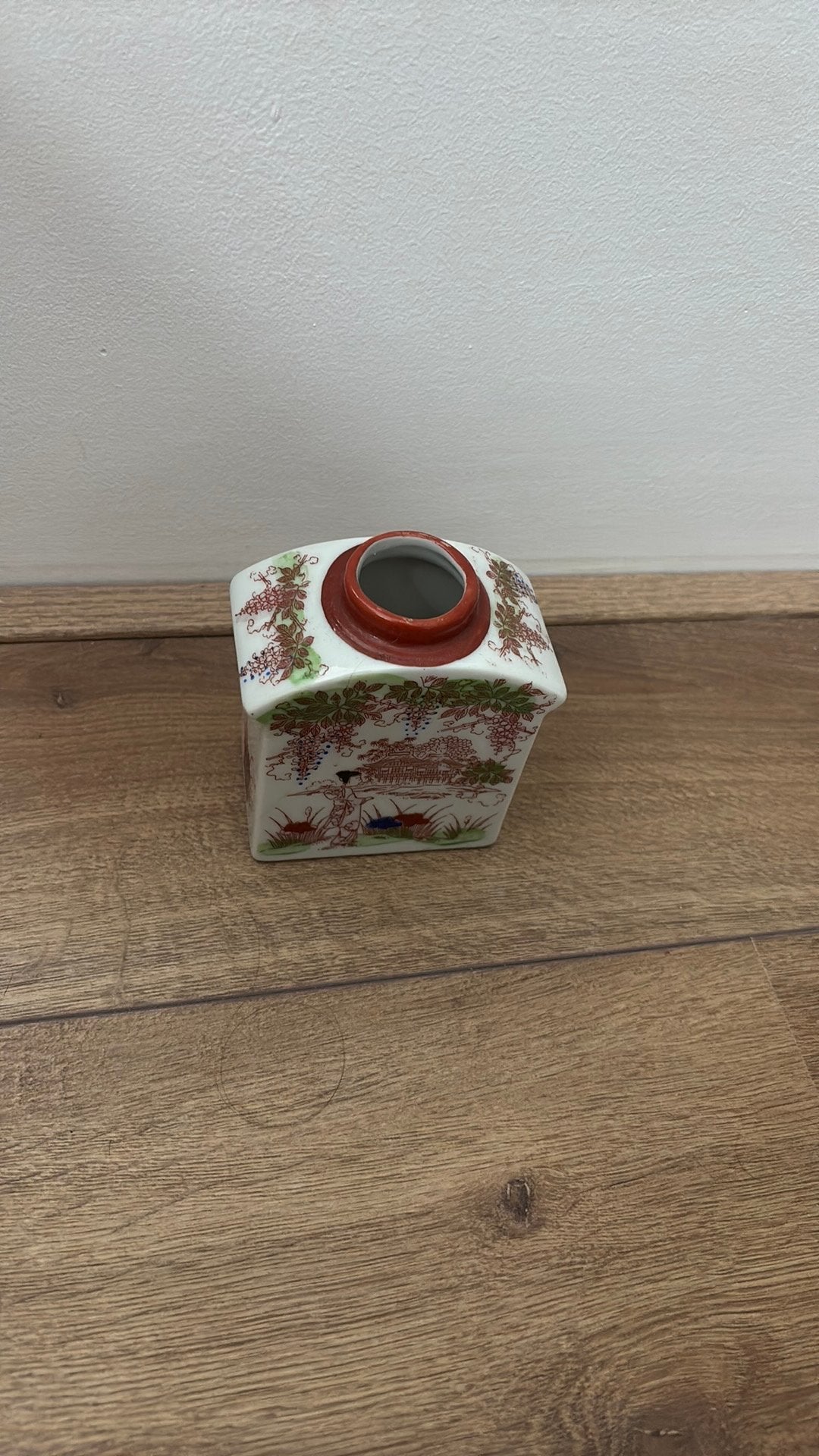 vintage Japanse porseleinen theebus, Ophalen