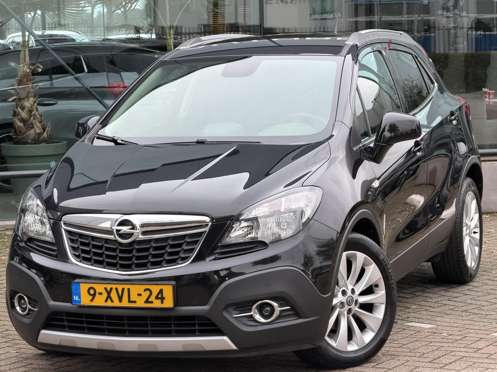 Opel Mokka 1.4 T Cosmo 2014 Leder Navi Nette Luxe auto, Auto's, Voorwielaandrijving, Euro 5, Gebruikt, 4 cilinders