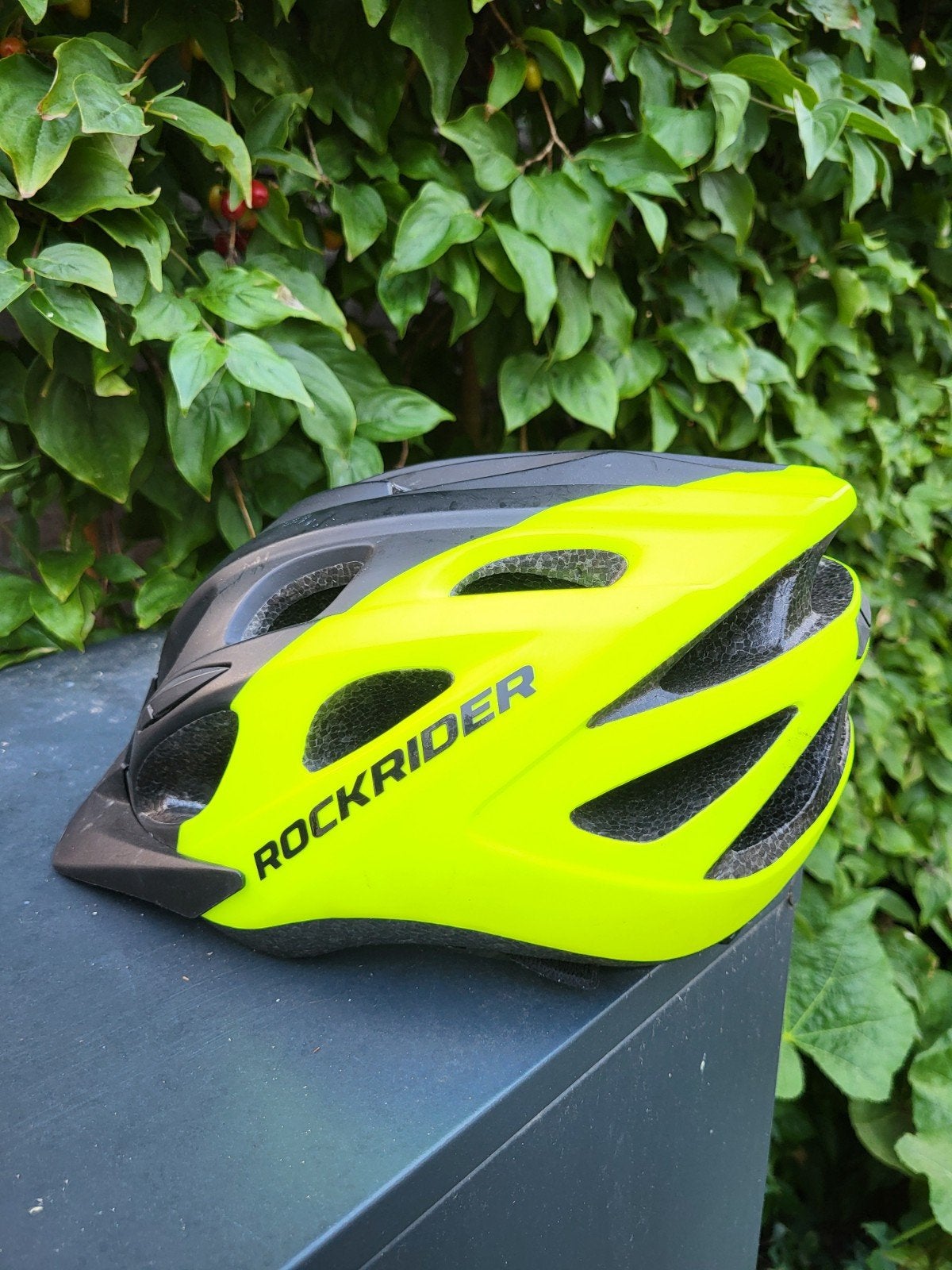 B'Twin Teen MTB 500 Fluo Fietshelm - Maat S (51-56 cm), S, Btwin / Decathlon, Jongen of Meisje, Ophalen of Verzenden