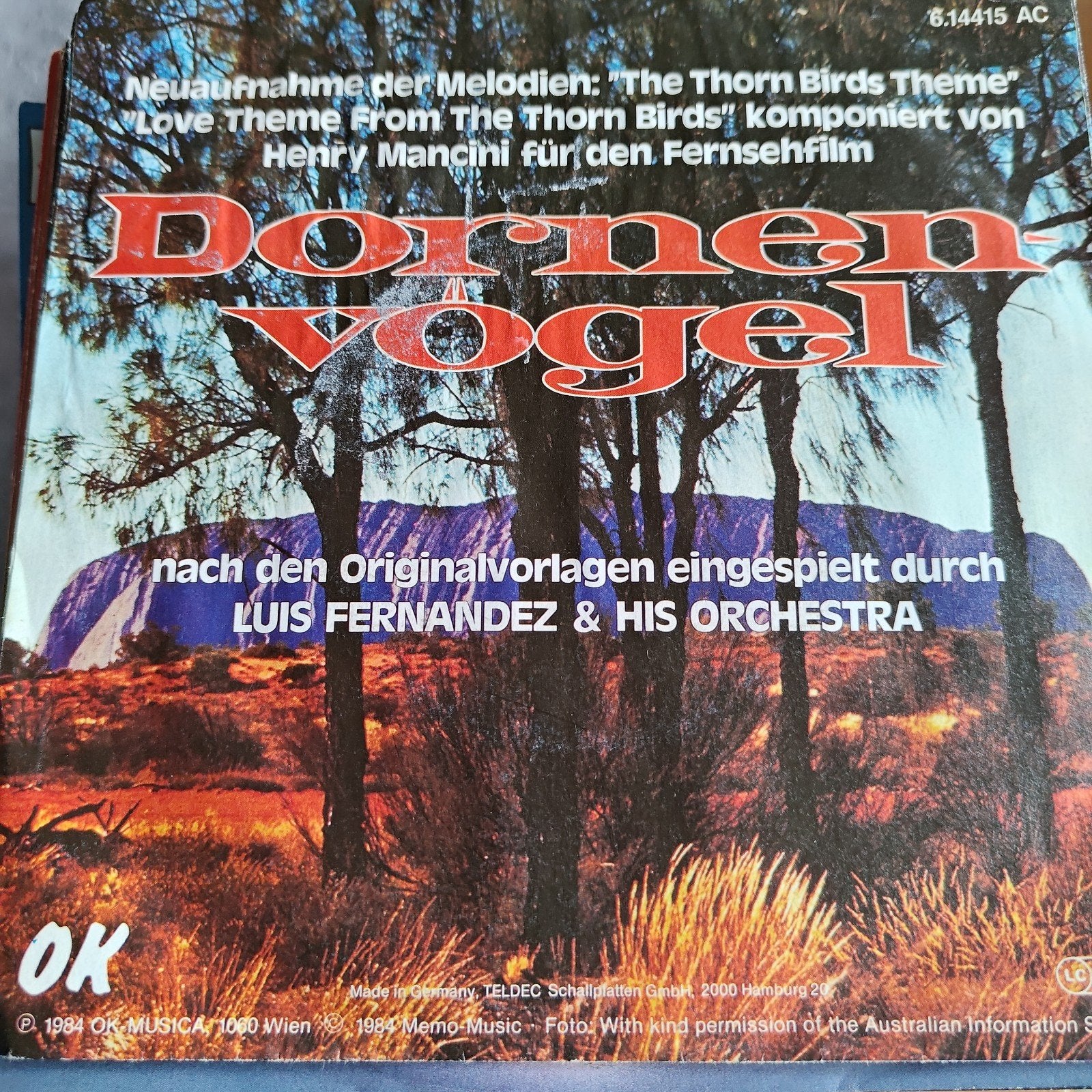 Dornenvögel - Luis Fernandez & His Orchestra CD, Ophalen of Verzenden, Gebruikt, 7 inch
