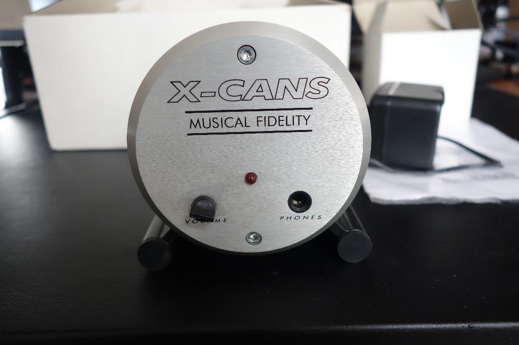 Musical Fidelity X-Cans buizen hoofdtelefoonversterker, Ophalen, Buis of Buizen