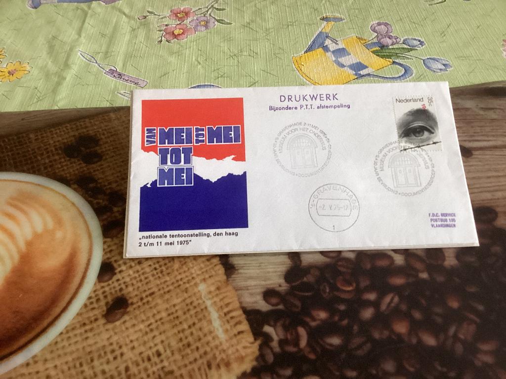No1683 Drukwerk bijzondere PTT afstempeling museum voor het, Postzegels en Munten, Postzegels | Eerstedagenveloppen, Ophalen, Onbeschreven