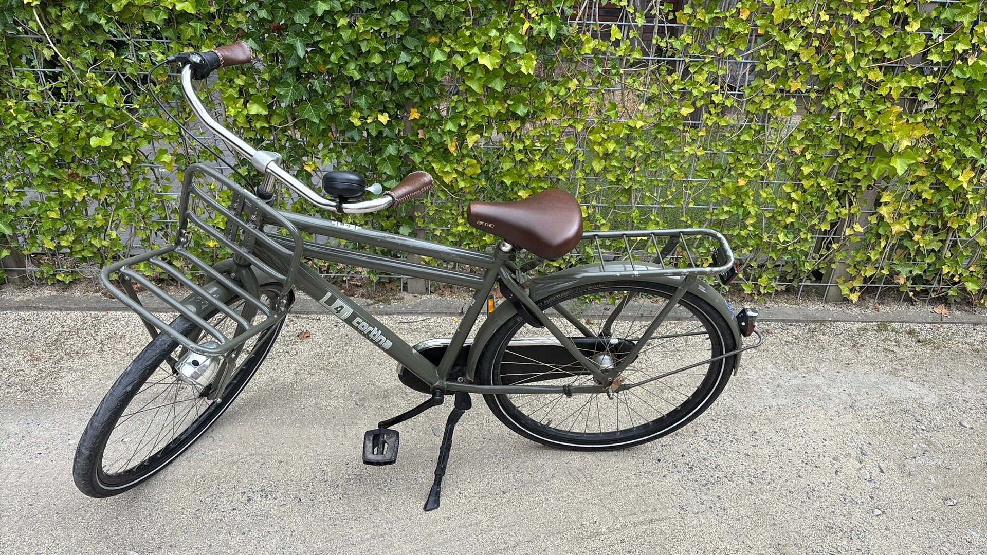Stoere Cortina U4 “transportfiets”, Fietsen en Brommers, Fietsaccessoires | Aanhangers en Karren, Ophalen, Zo goed als nieuw, Kinderkar
