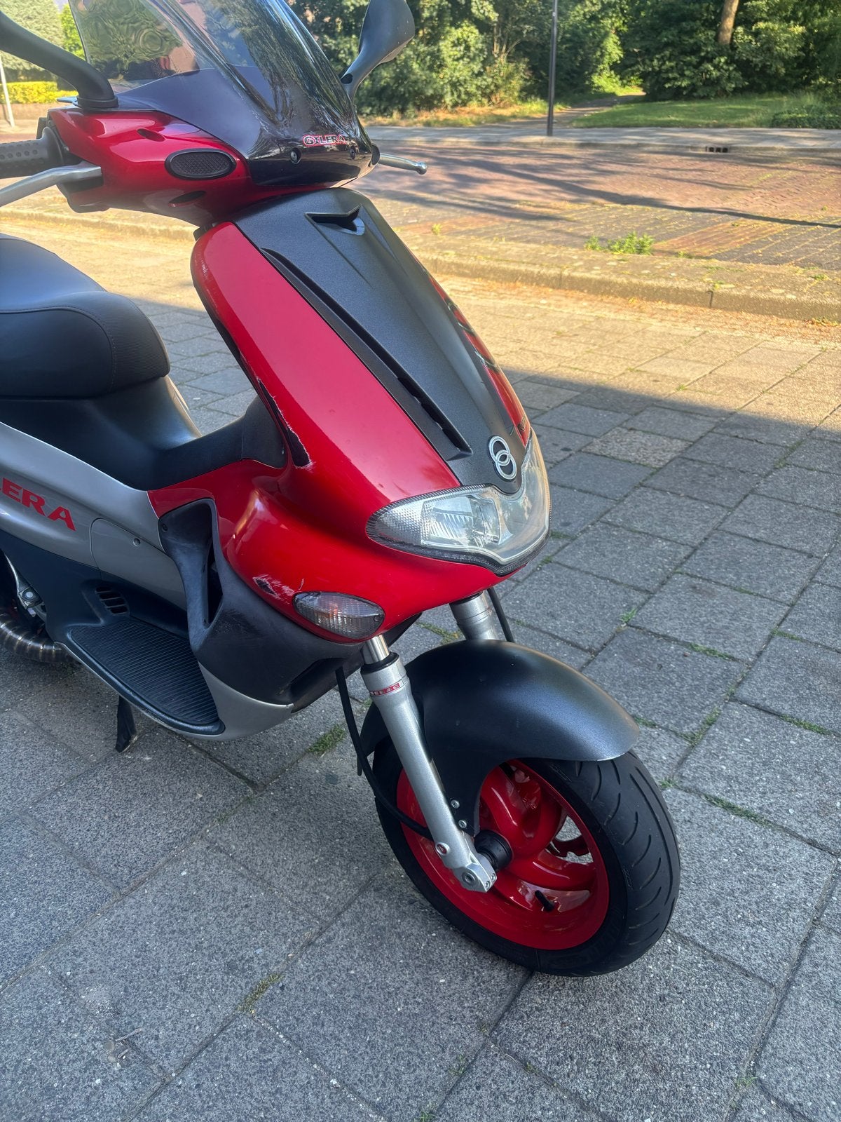 Gilera Runner 180 cc sp pro dubbel disk dubbel gelagerd, Ophalen, Gebruikt, Maximaal 45 km/u
