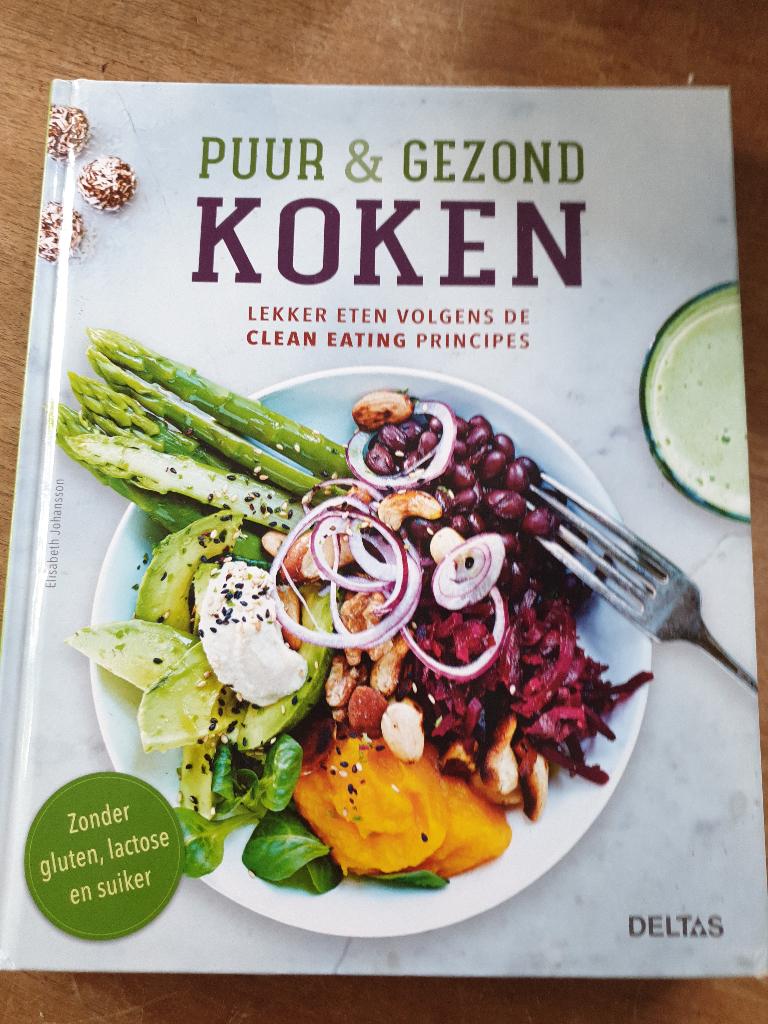 Puur en gezond koken, Gelezen, Elisabeth Johansson, Ophalen of Verzenden, Europa