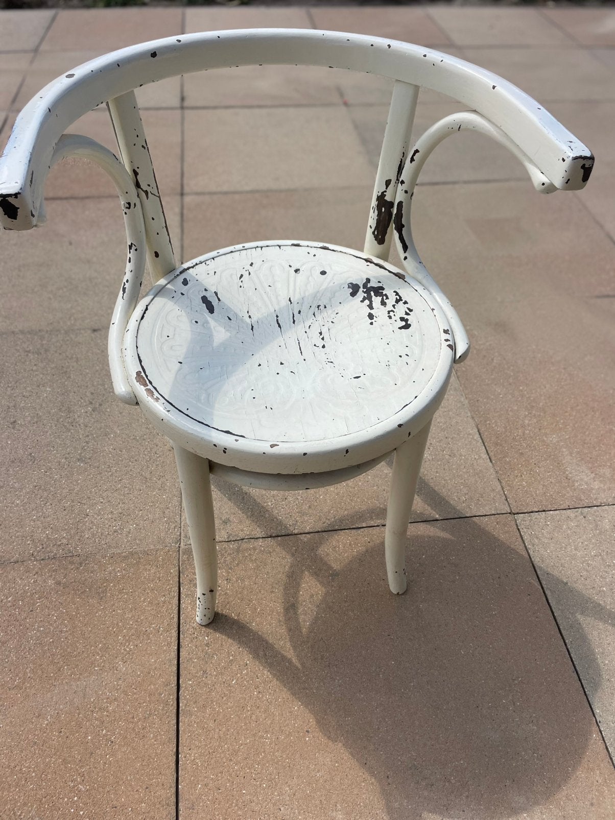 Armleun stoeltje uit jaren 50-60 . “ cafe stoeltje”, Ophalen of Verzenden