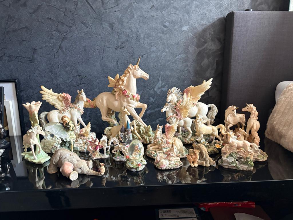 Verzameling van diverse fantasy beelden en figuren, Ophalen, Gebruikt, Fantasy