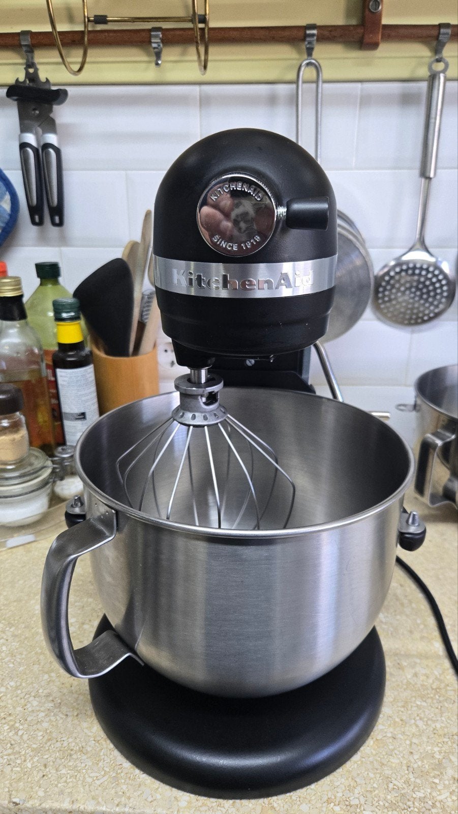 Kitchenaid heavy duty xl, 4 liter of meer, Ophalen, Zo goed als nieuw, 3 snelheden of meer