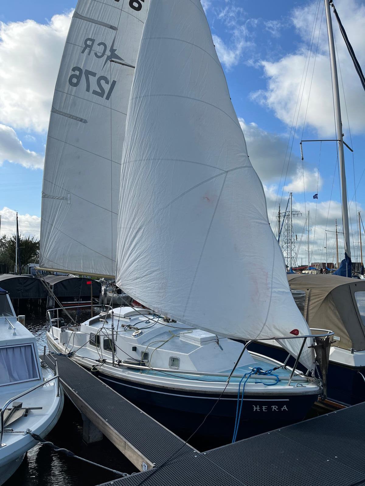 Zeilboot Westerly Centaur met buitenboordmotor, Ophalen, Gebruikt, 6 meter of meer, 15 tot 30 m²