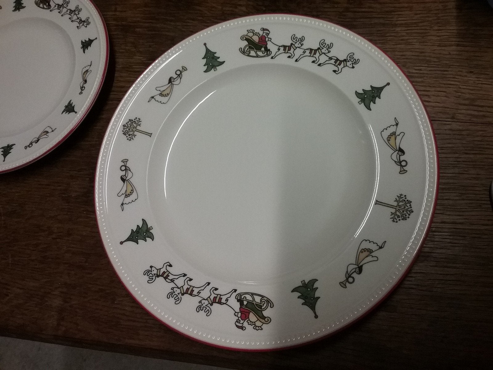 Kerstservies Wedgwood veel dinerborden kerst servies, Ophalen of Verzenden
