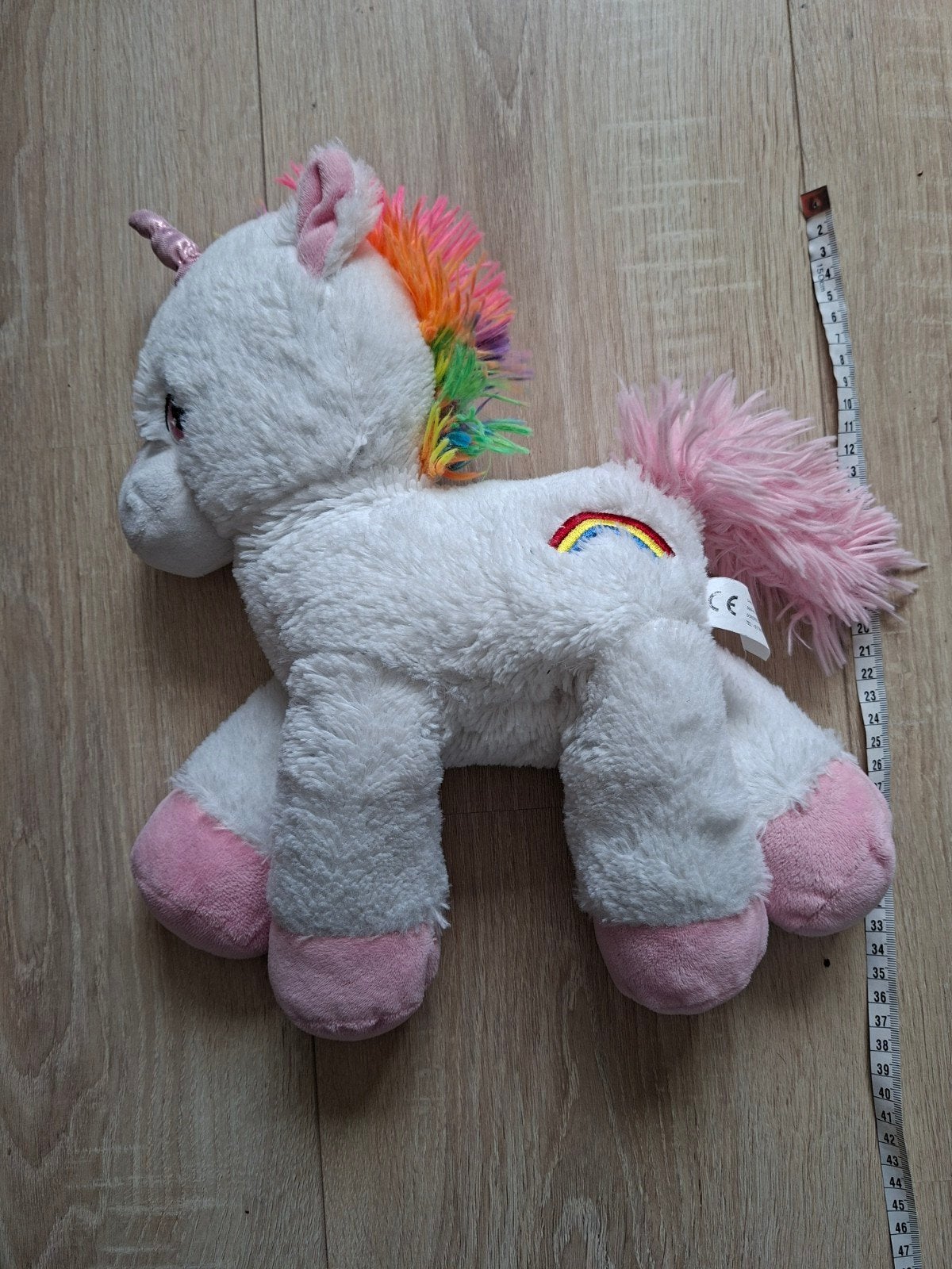 Eenhoorn knuffel, Gebruikt, Eenhoorn, Ophalen of Verzenden, Middelgroot (20 tot 80 cm)