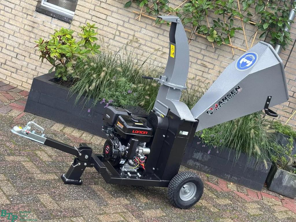 JANSEN Hakselaar versnipperaar 15pk el. start gts1000 PRO, Gebruikt, Jansen