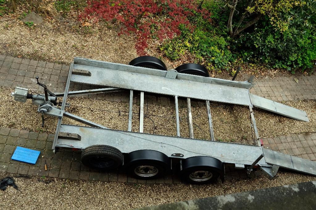 Autotrailer, Ophalen, Gebruikt