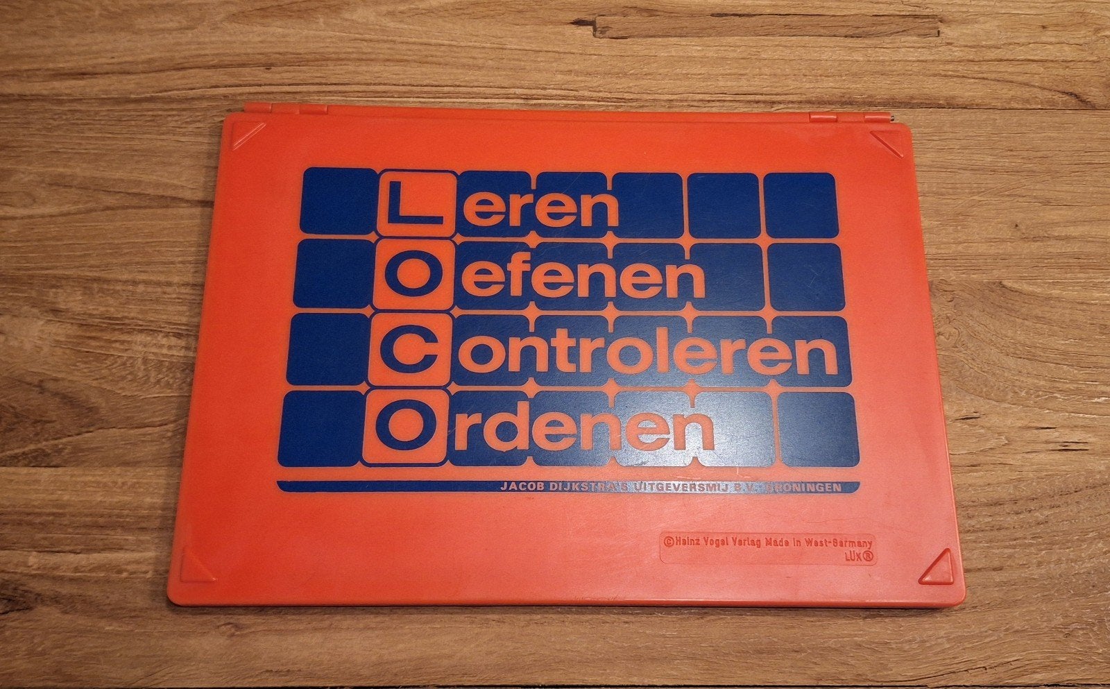 Vintage Loco Maxi Basisdoos (24 stenen) Jacob Dijkstra, Ophalen of Verzenden, Gebruikt, Taal en Lezen