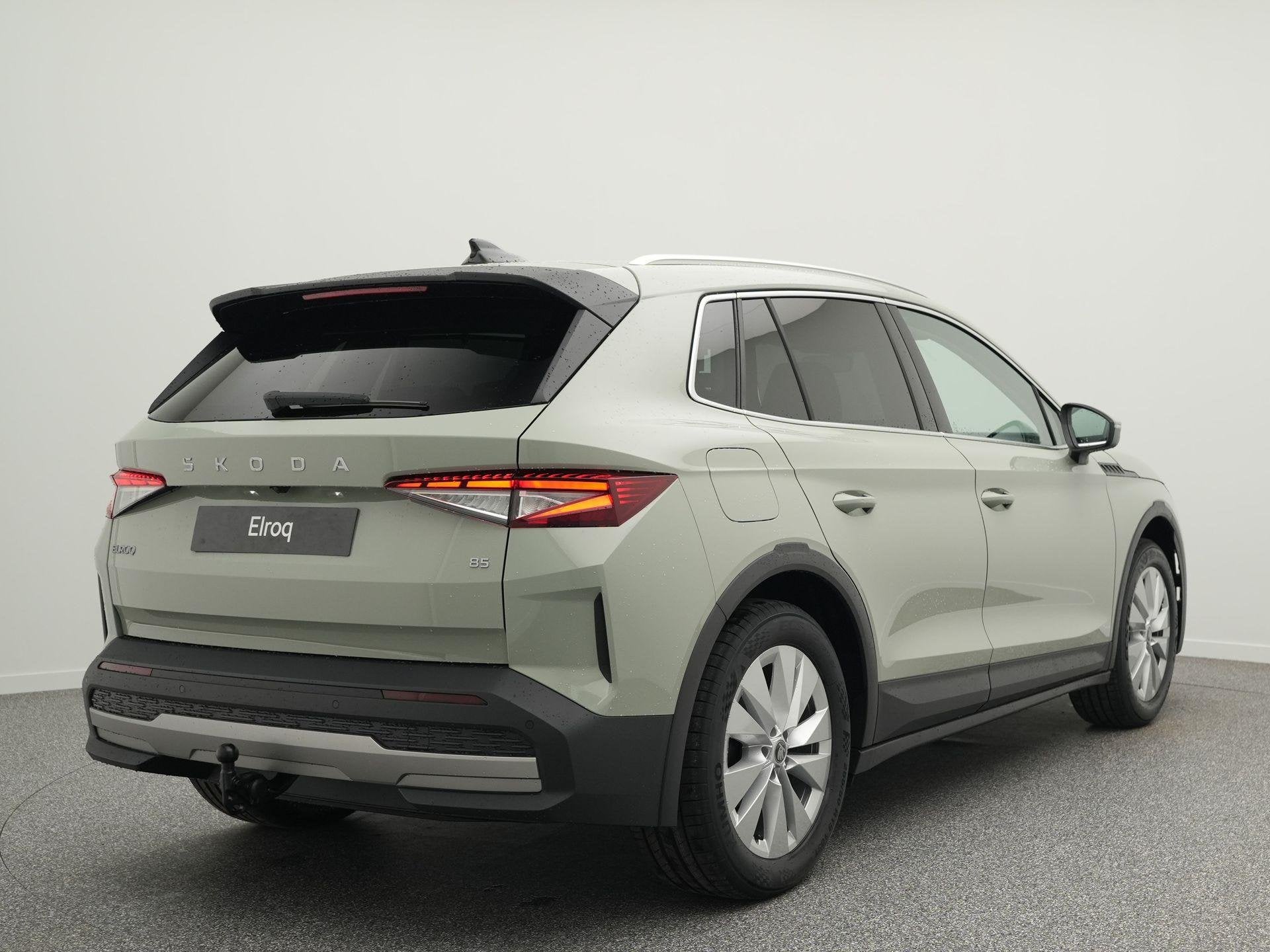 Skoda Elroq 85 Business Edition | Trekhaak | Head-up | Elekt, Auto's, Automaat, Achterwielaandrijving, Leder en Stof, 286 pk