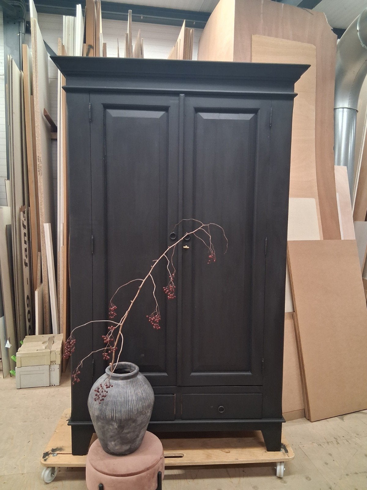 Kast broodkast buffetkast, Ophalen of Verzenden, 25 tot 50 cm, 100 tot 150 cm, 150 tot 200 cm