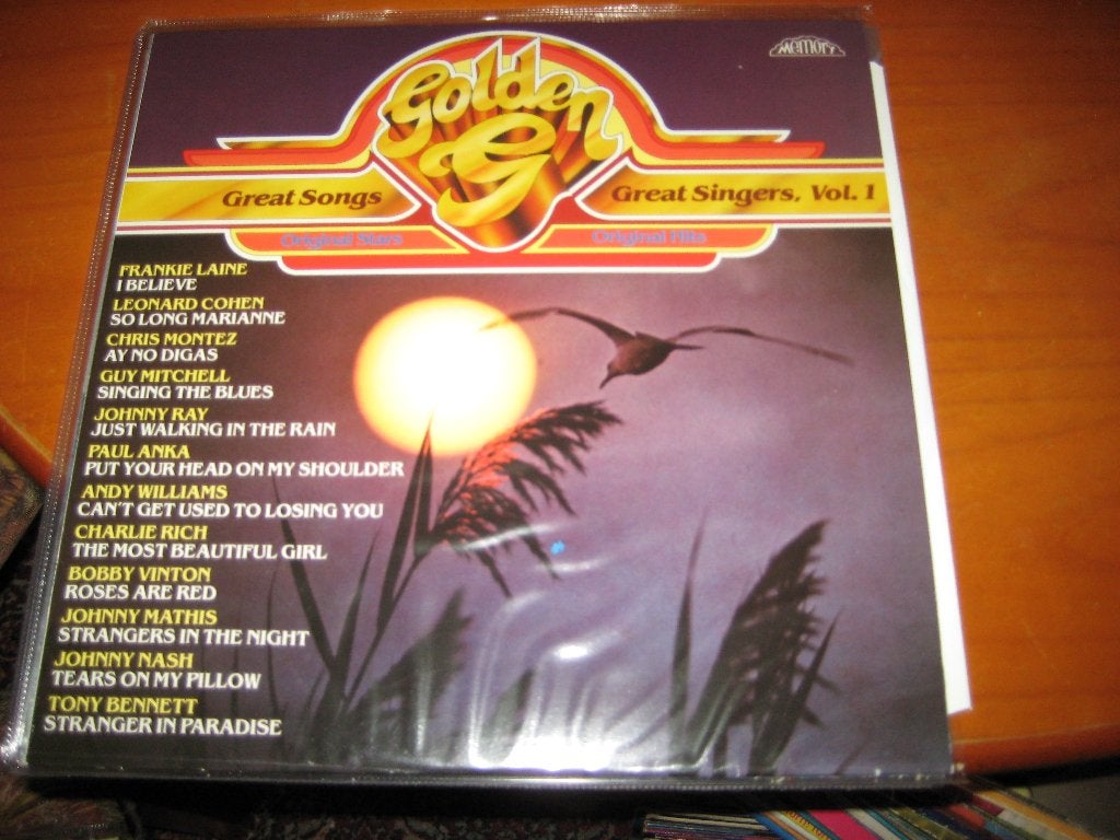 LP, Golden G: Great Songs, Great Singers, Vol. 1, Ophalen of Verzenden, Zo goed als nieuw, LP