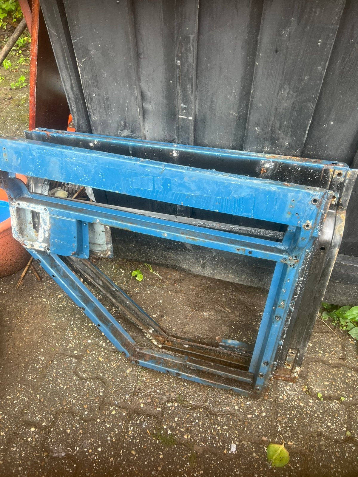 frames achterse zijdeuren landrover oneten defender, Auto-onderdelen, Deur, Rechts, Ophalen of Verzenden, Gebruikt