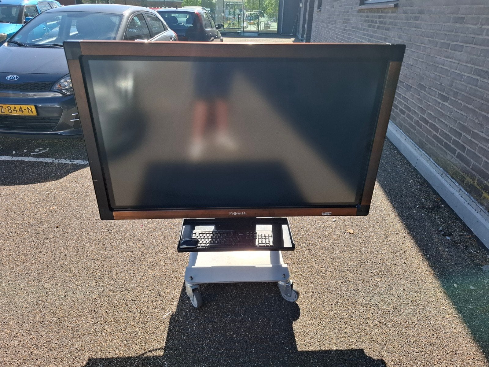 Prowise 55 inch touchscreen met PC module en lift, Gebruikt, LCD, 100 cm of meer, Smart TV