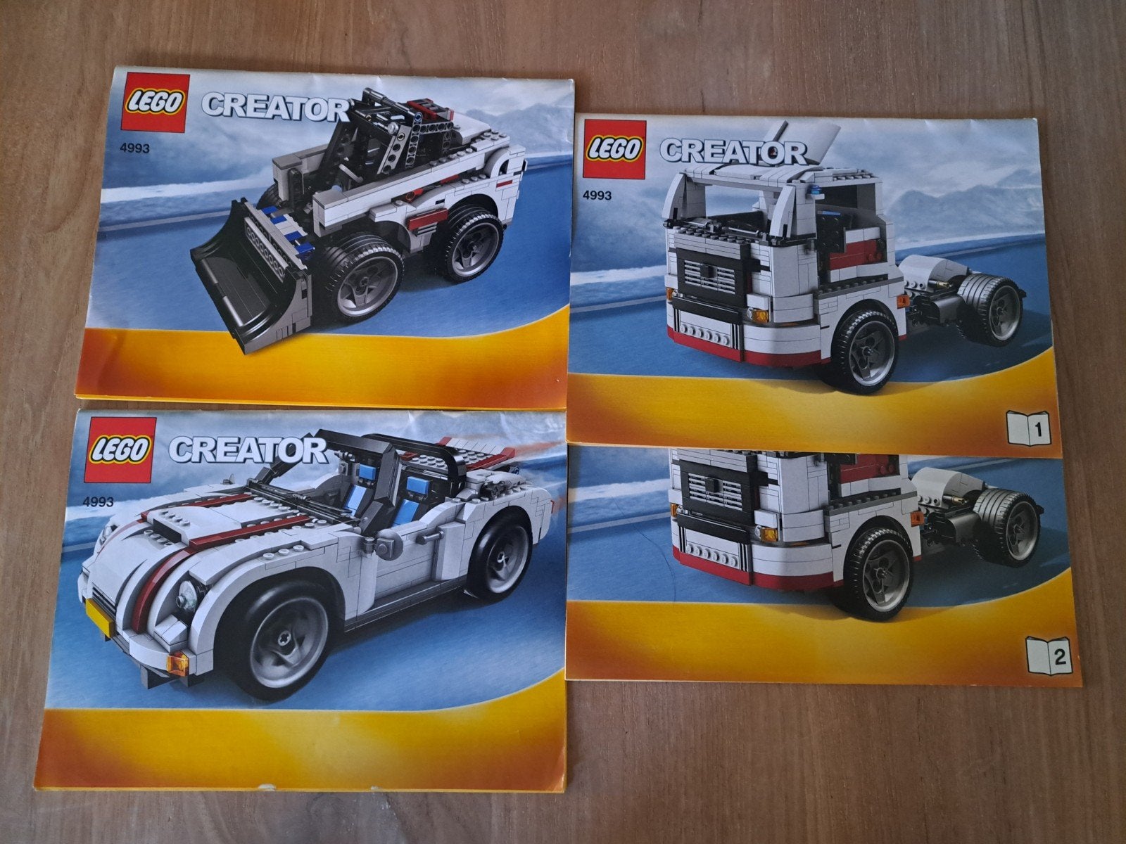 Lego Creator 4993 Cool Convertible 3-in-1 bouwset, Gebruikt, Lego, Ophalen of Verzenden, Creator