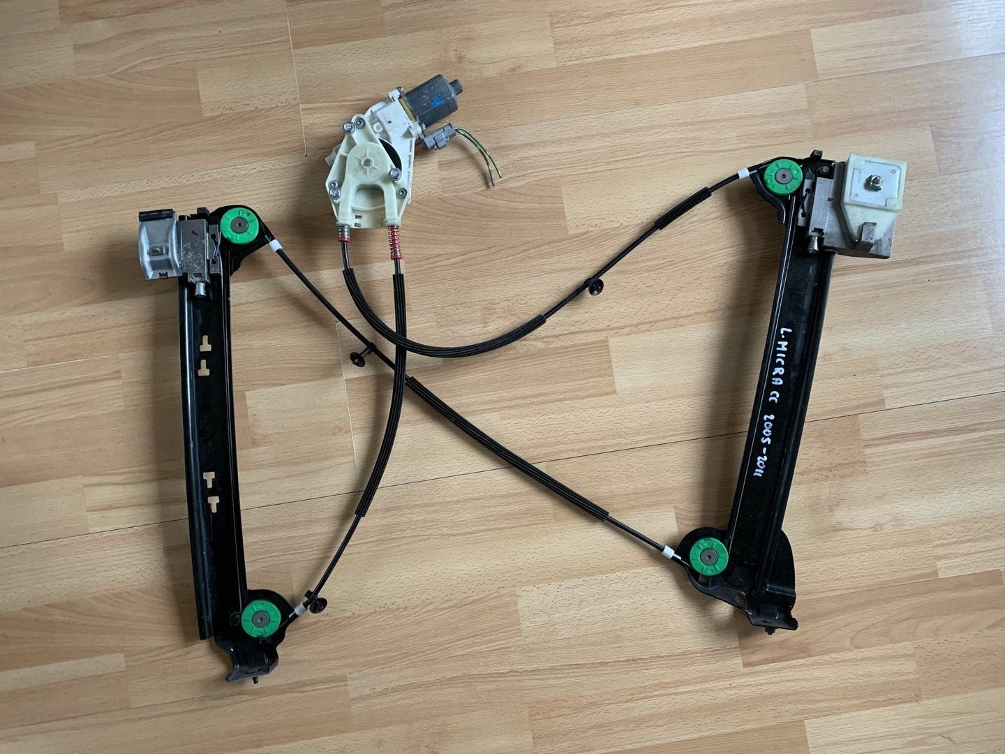 Nissan micra CC cabrio links raammechanisme ruitmechaniek, Auto-onderdelen, Gebruikt, -, -, Ophalen of Verzenden
