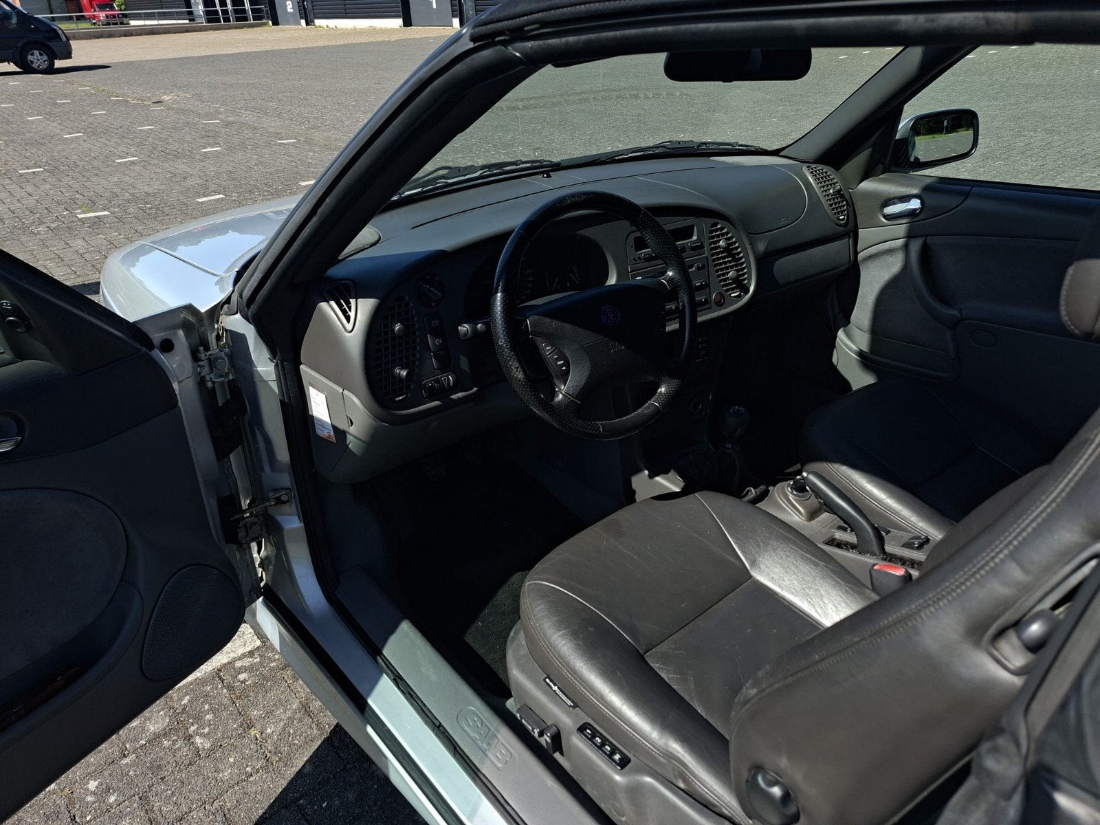 Saab 9-3 2.0 T Cabrio 1999 Grijs, foto 7