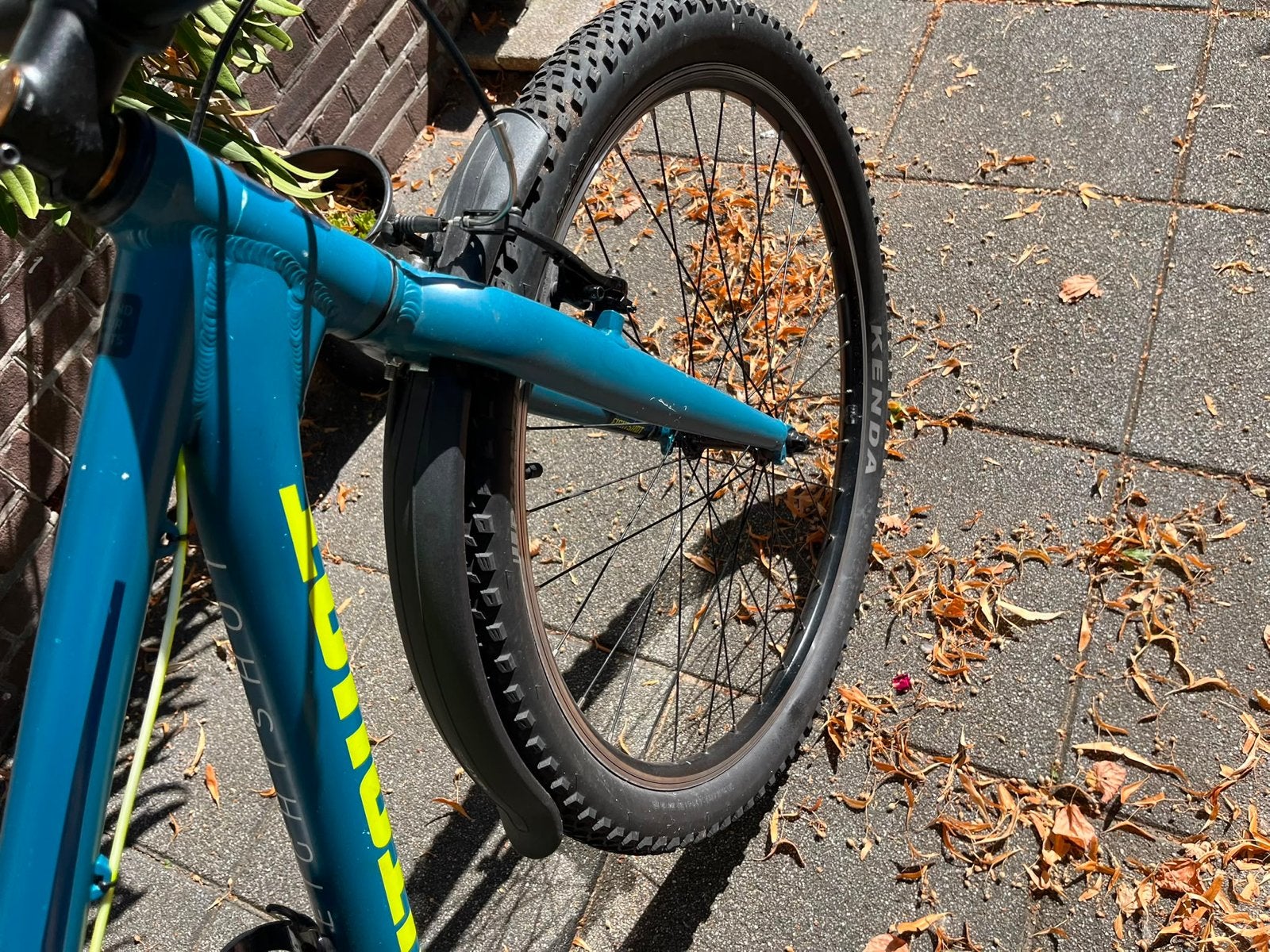 Stoere blauwe mountainbike -, Minder dan 45 cm, Ophalen, Gebruikt, Overige merken