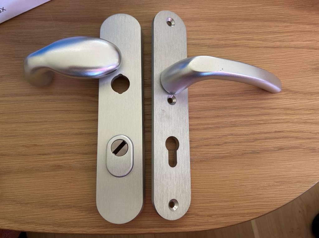 VH Schild knop Voslux pc72 deurbeslag, Ophalen of Verzenden, Nieuw, Overige materialen, Klink of Kruk