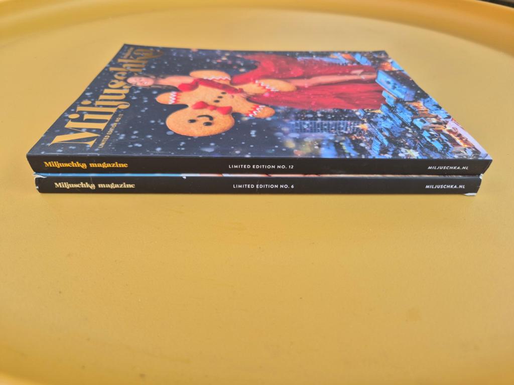 Miljuschka Magazine Limited Edition - Nrs. 6 & 12, Boeken, Ophalen of Verzenden, Zo goed als nieuw, Damesbladen