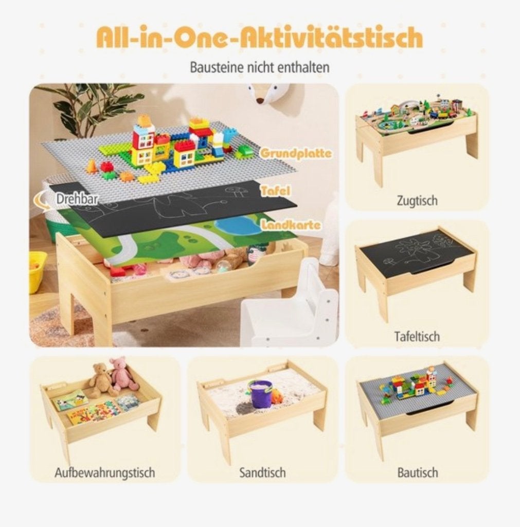 Speeltafel, Ophalen, Nieuw