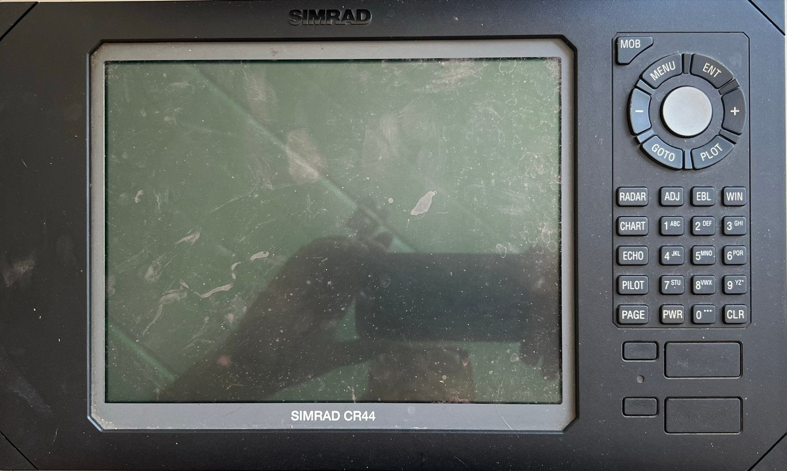 Simrad CR44 Kaartplotter/Fish Finder, Watersport en Boten, Navigatiemiddelen en Scheepselektronica, Ophalen of Verzenden, Gebruikt