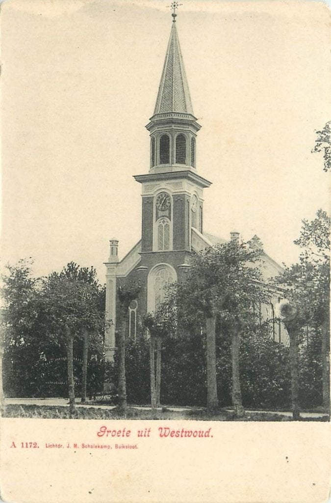 378-342-009 Westwoud, Verzenden, Voor 1920, Noord-Holland