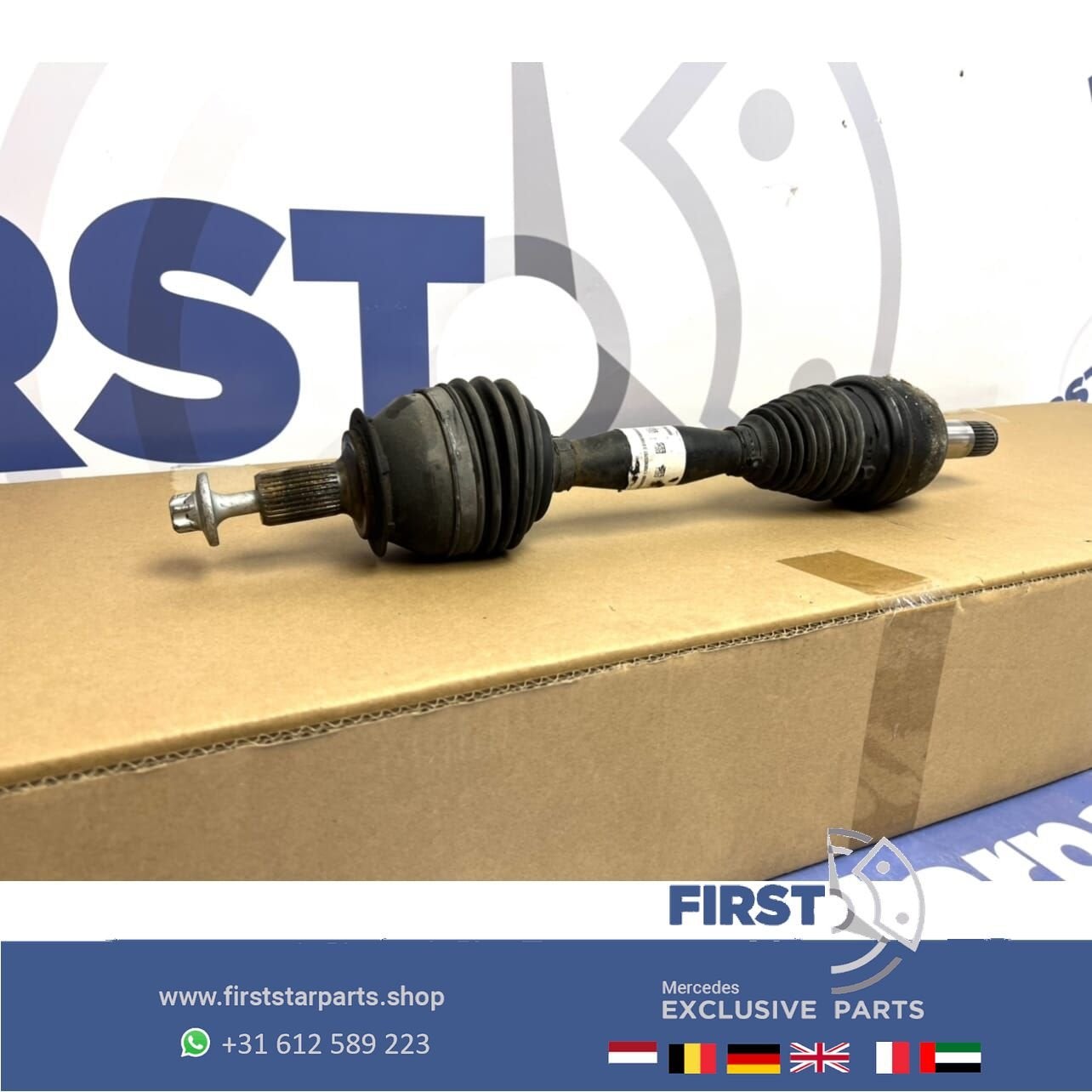 AANDRIJFAS LINKS STEEKAS W176 W246 W117 LINKS  Mercedes A B, Auto-onderdelen, Gebruikt, -, Ophalen of Verzenden, -
