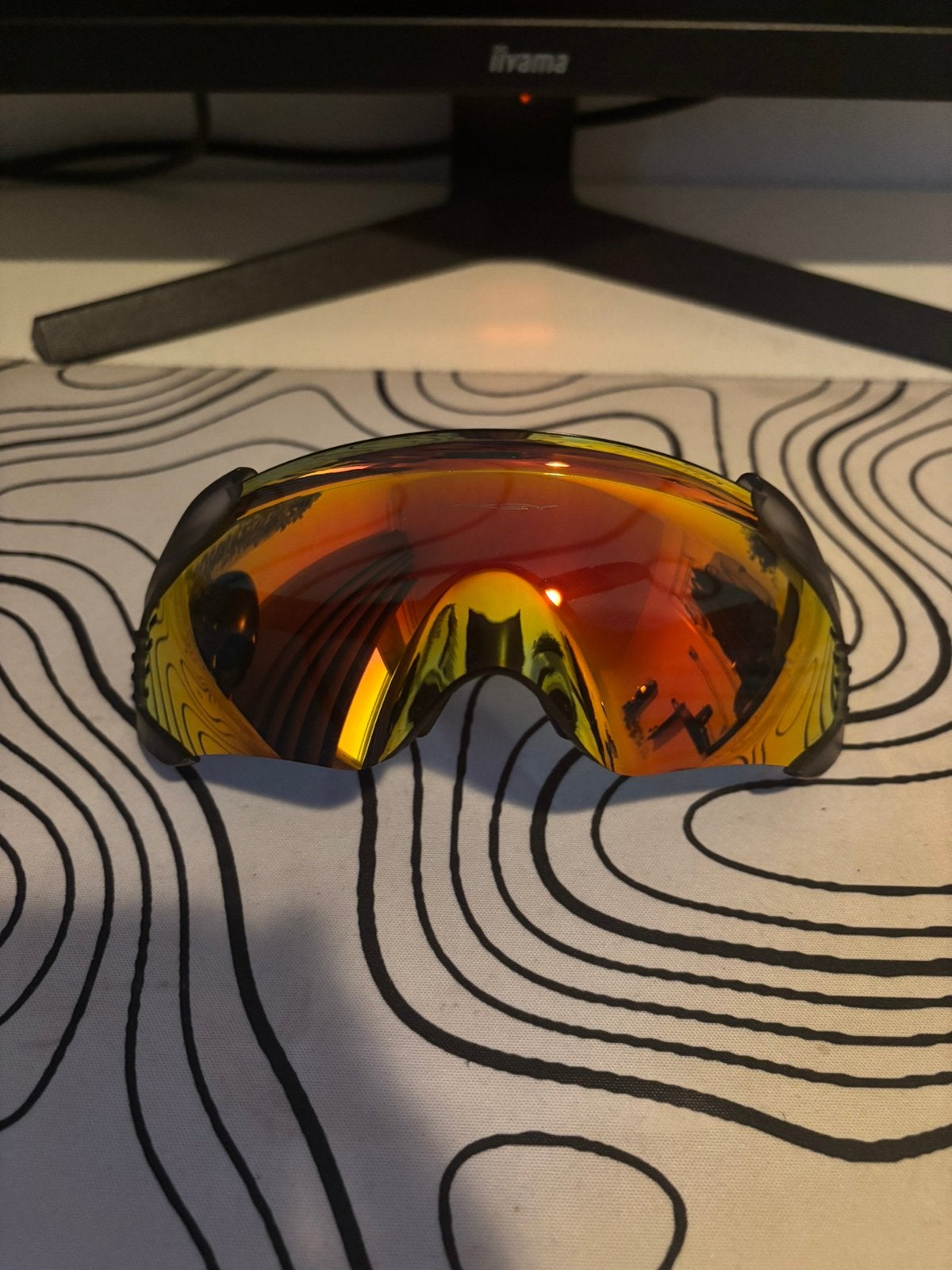 Oakley velo kato prizm rood, Zonnebril, Verzenden, Nieuw, Oakley