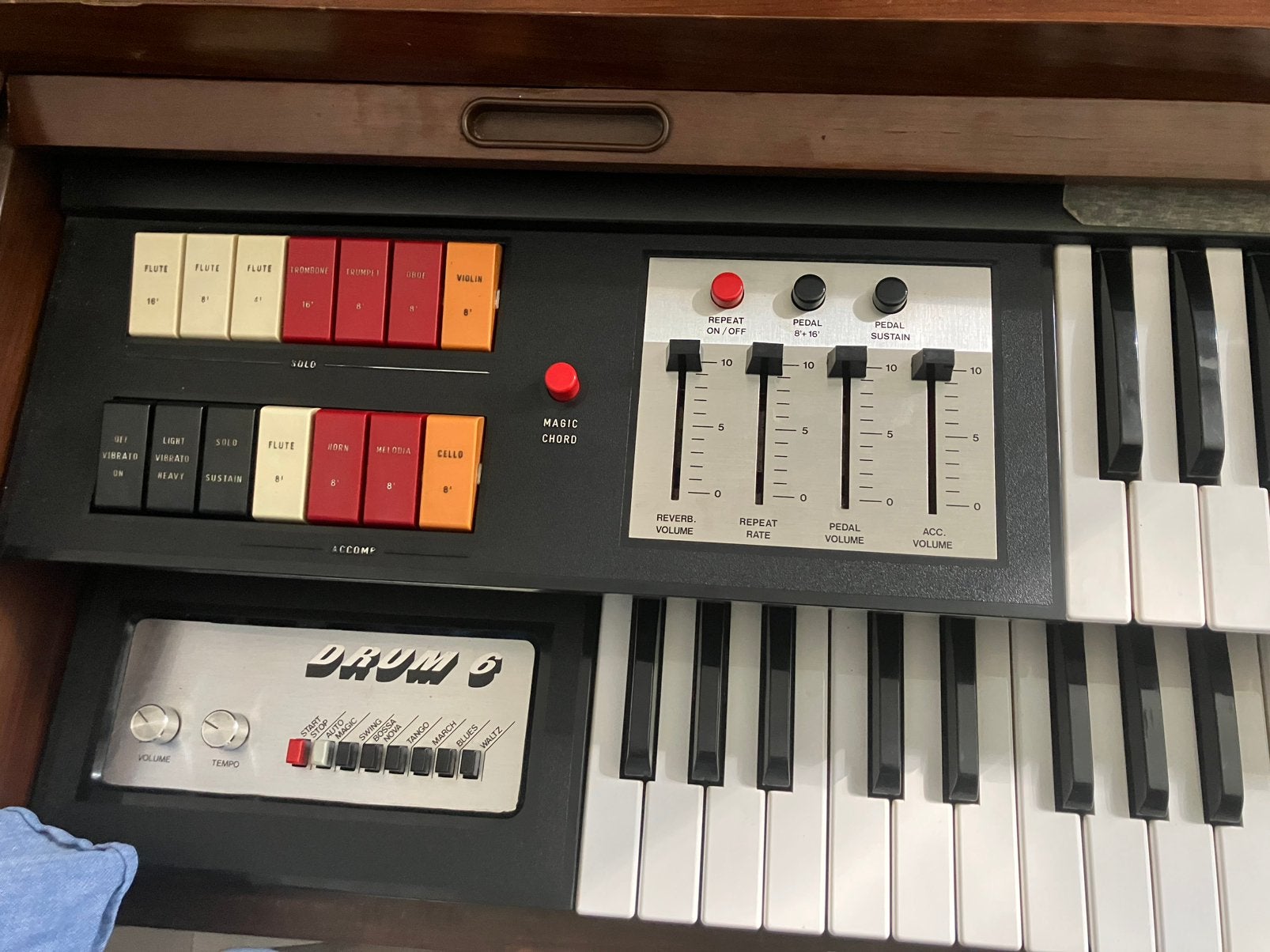 GEM F2 orgel, Ophalen, Gebruikt, 2 klavieren, Orgel