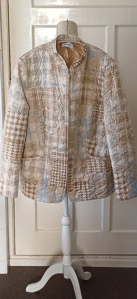 Prachtig tussen-jasje van DELMOD      maat 46, Overige kleuren, Verzenden, Zo goed als nieuw, Maat 46/48 (XL) of groter