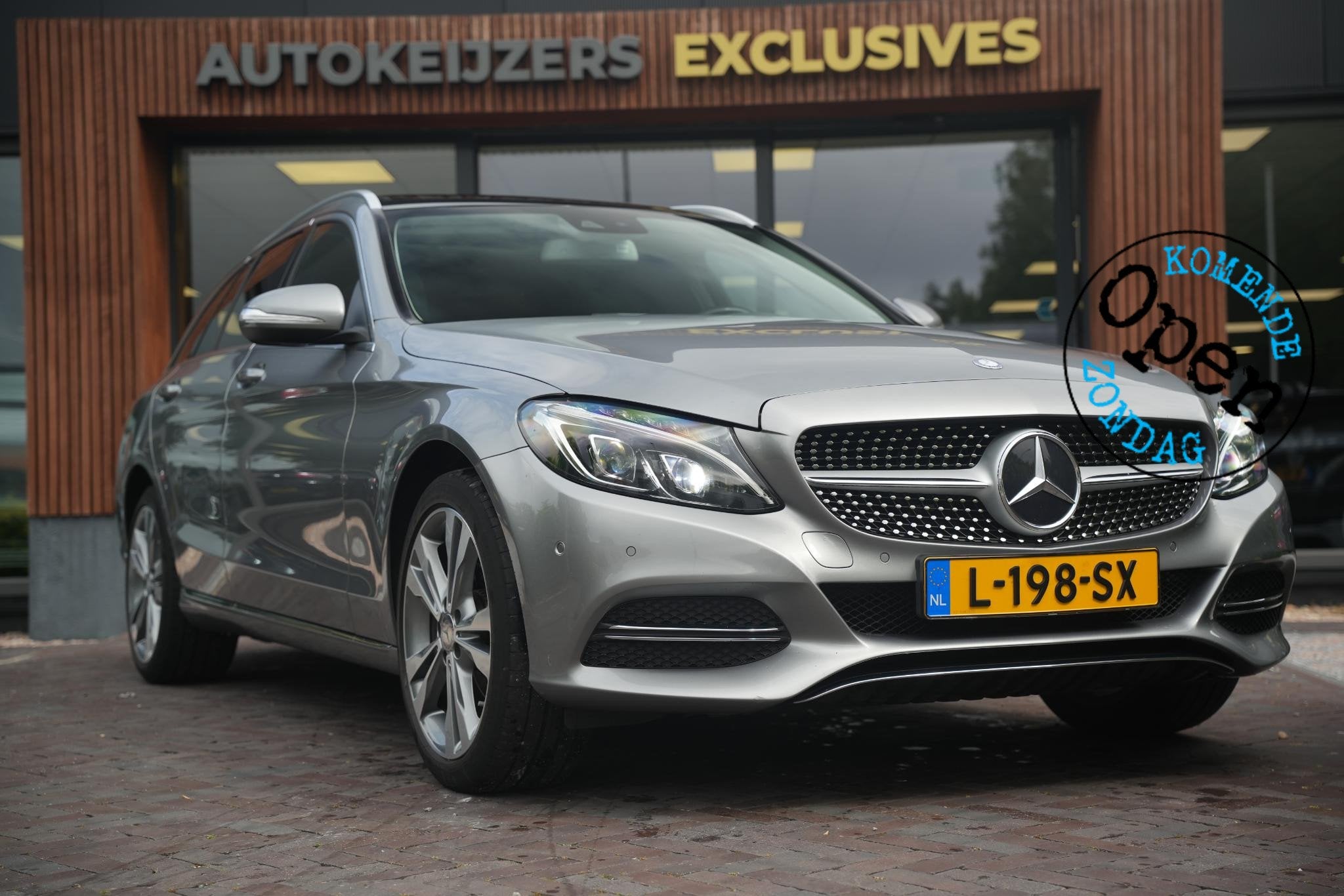 Mercedes-Benz C-klasse Estate 180, Auto's, Automaat, Achterwielaandrijving, 1595 cc, Automatische klimaatregeling
