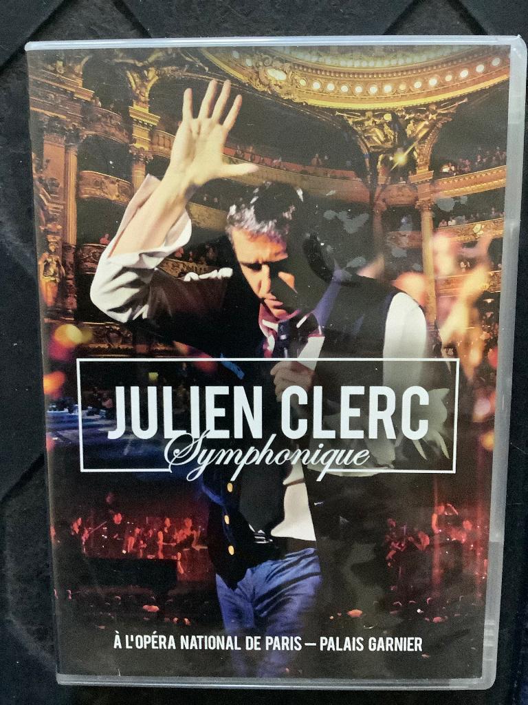 Julien Clerc Symphonique dvd, Alle leeftijden, Ophalen of Verzenden, Zo goed als nieuw, Muziek en Concerten